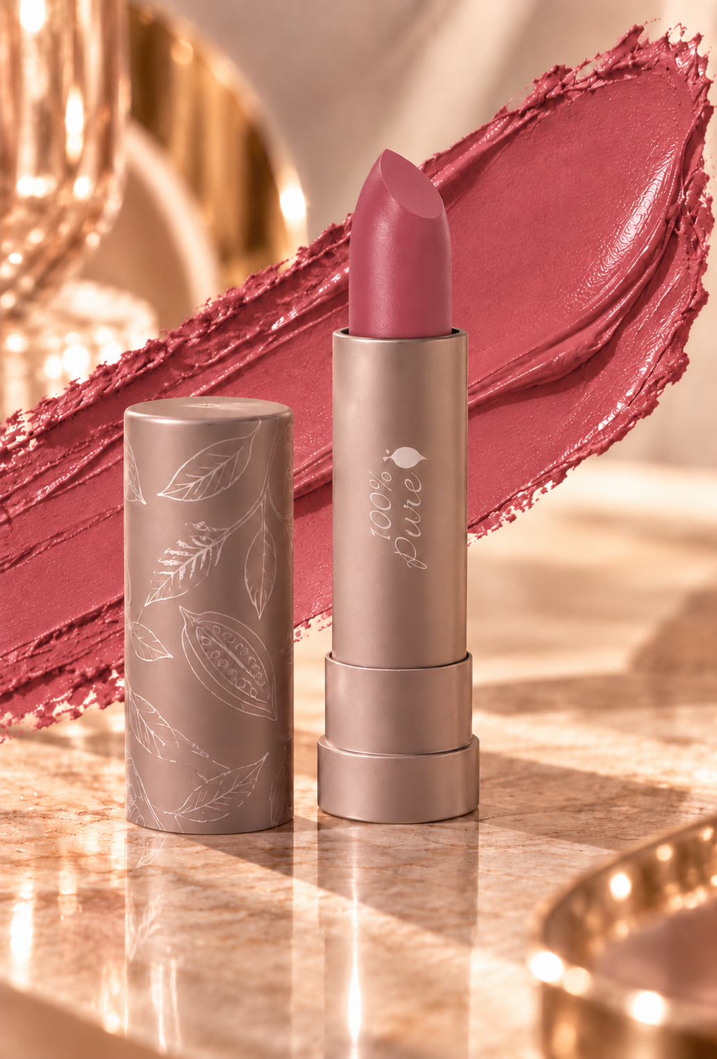 Plume Pink Fruit Pigmented® Cocoa Butter Matte Lipstick