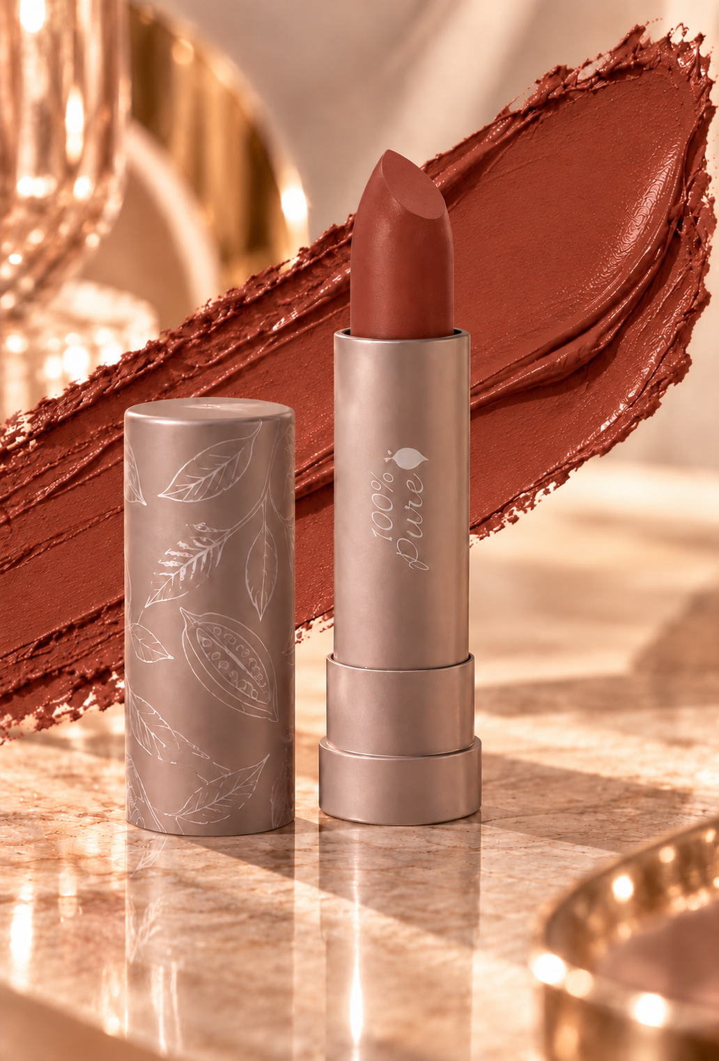 Cacti Fruit Pigmented® Cocoa Butter Matte Lipstick - 100% Pure