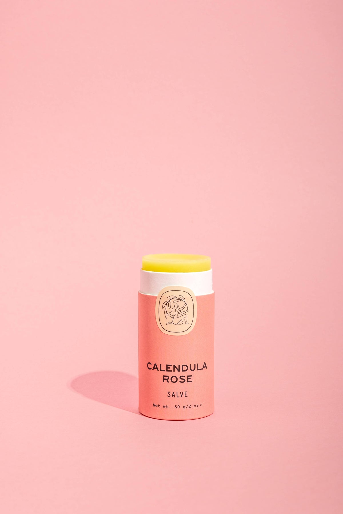 Calendula Rose Salve / 2 oz Biodegradable Stick 🌼🌹