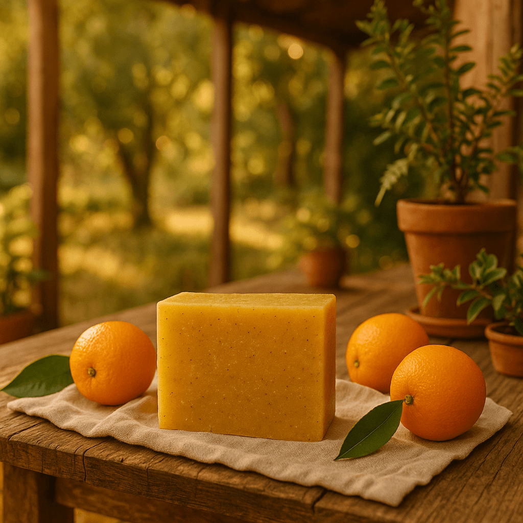 Sun Kissed Orange Soap Bar - Soap Boutique