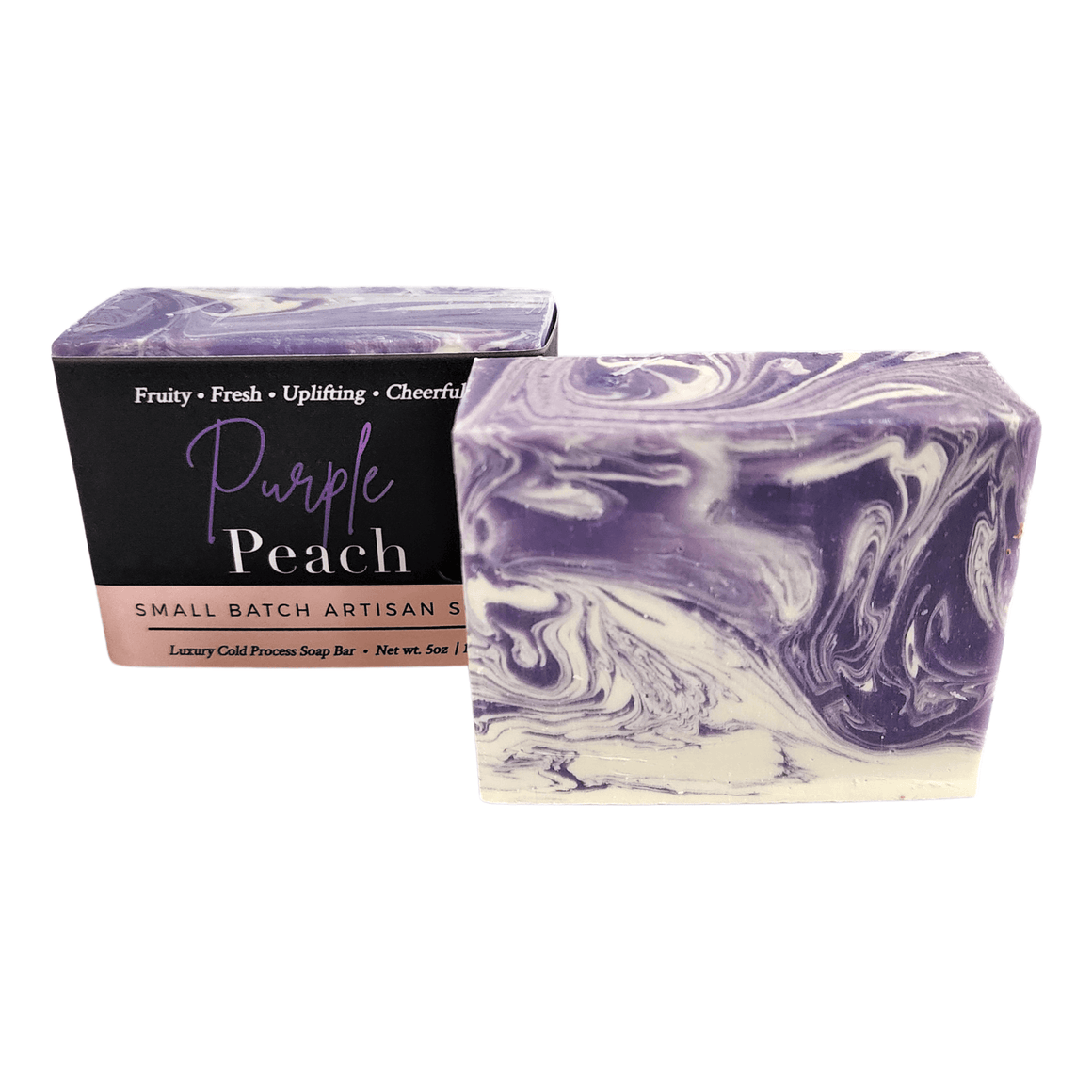Purple Peach Soap Bar - Soap Boutique