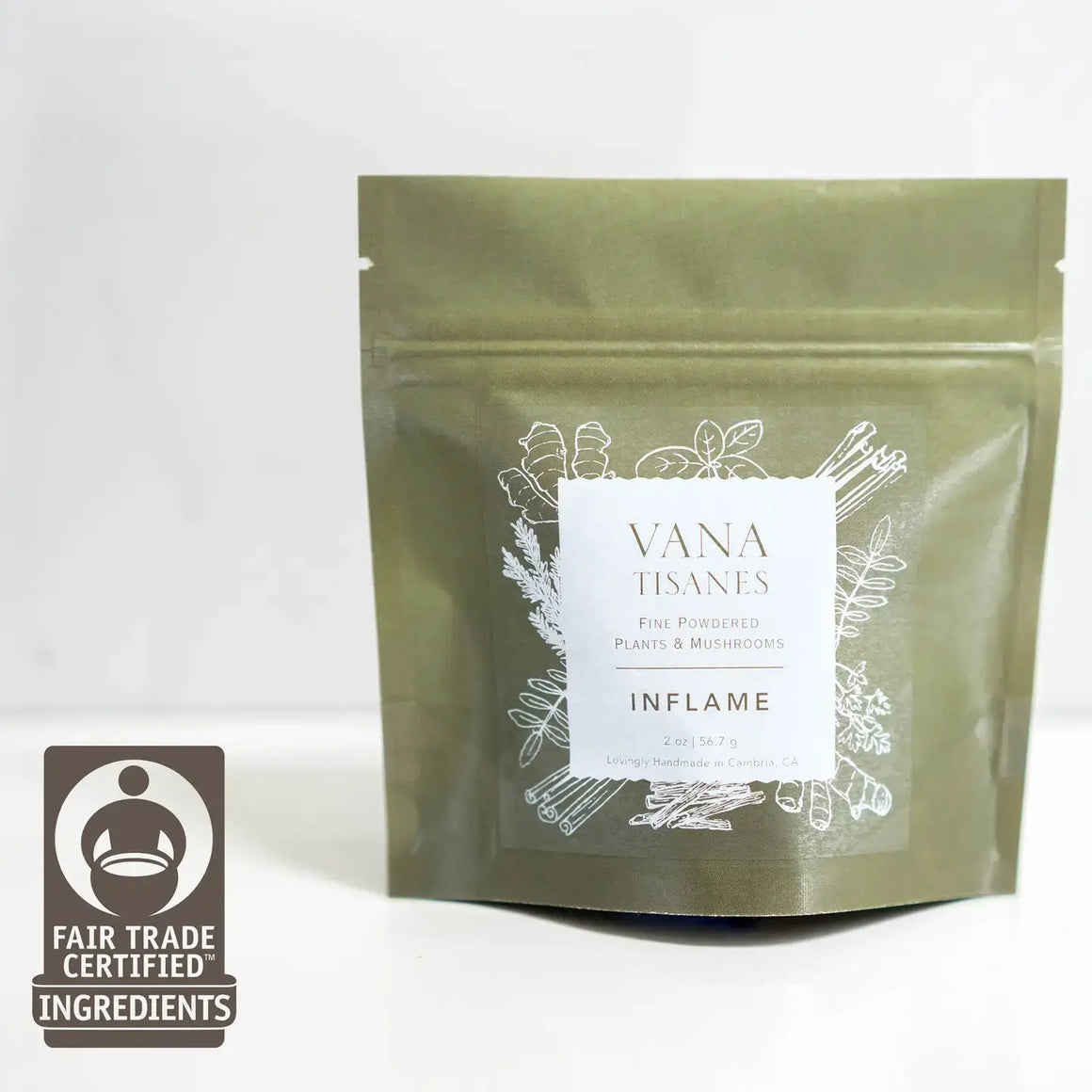 Inflame Plant & Mushroom Powder To Fight Inflammation