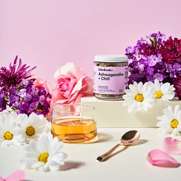 Ashwagandha + Chill - Superfood Tea Blend 226.8g-Lake Oak Tea-Live in the Light Naturally Ltd