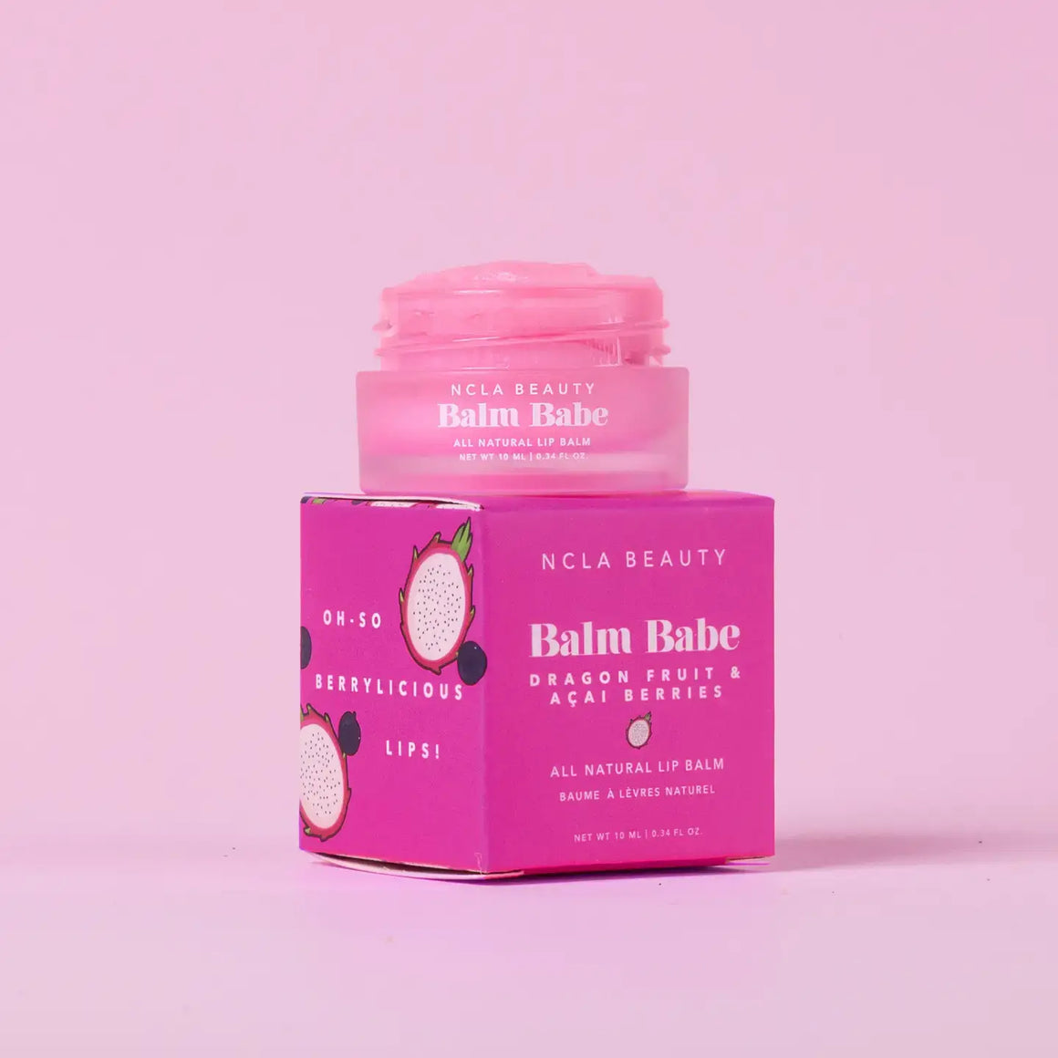 Balm Babe Dragonfruit Acai Berries Lip Balm