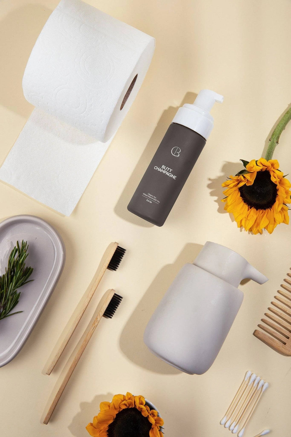 Butt Champagne Toilet Paper Foam (5.5 oz)