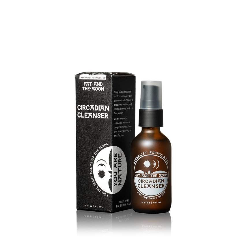 Fat and the Moon Circadian Cleanser 60ml bottle and packaging