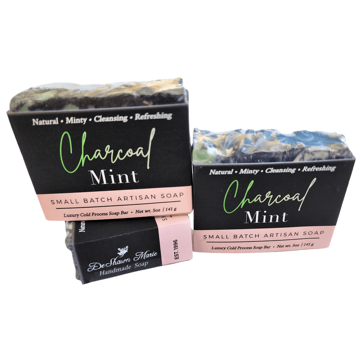 Charcoal Mint Soap Bar - Soap Boutique
