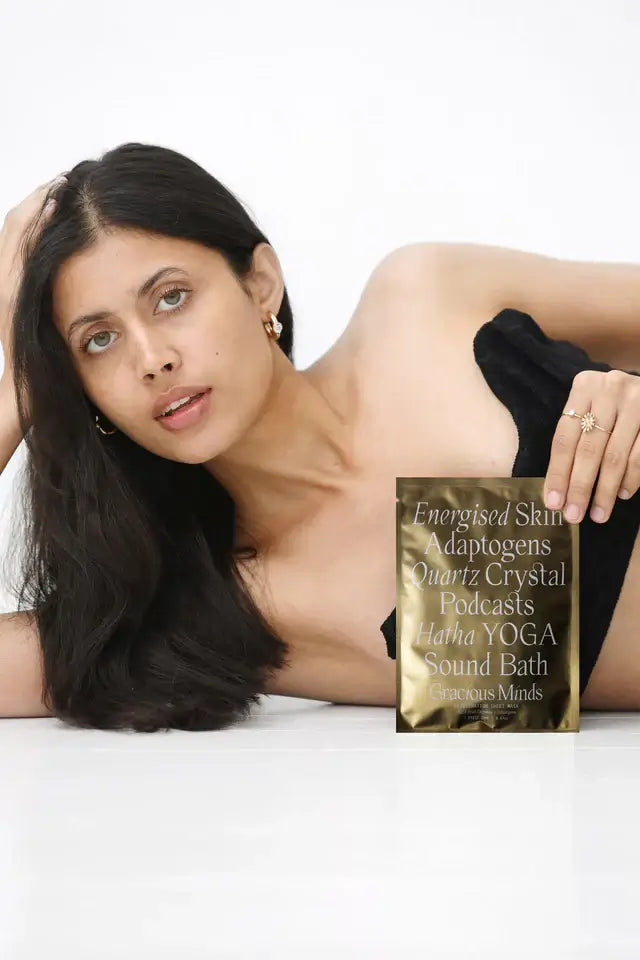 Rejuvenation Gold Sheet Mask 20ml-Gracious Minds-Live in the Light Naturally Ltd