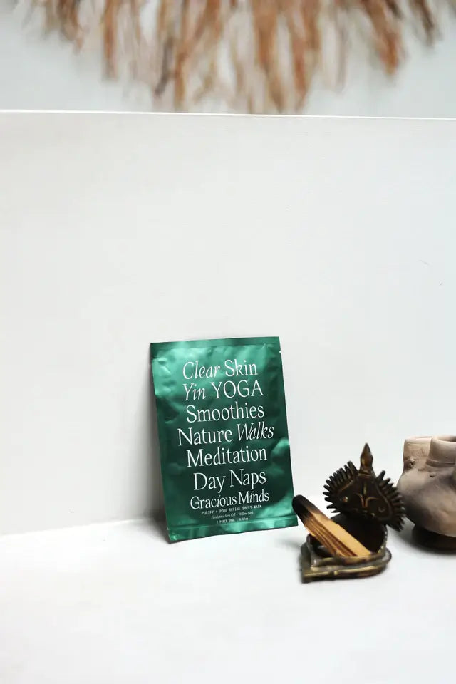 Purify and Pore Refine Sheet Mask 20ml-Gracious Minds-Live in the Light Naturally Ltd