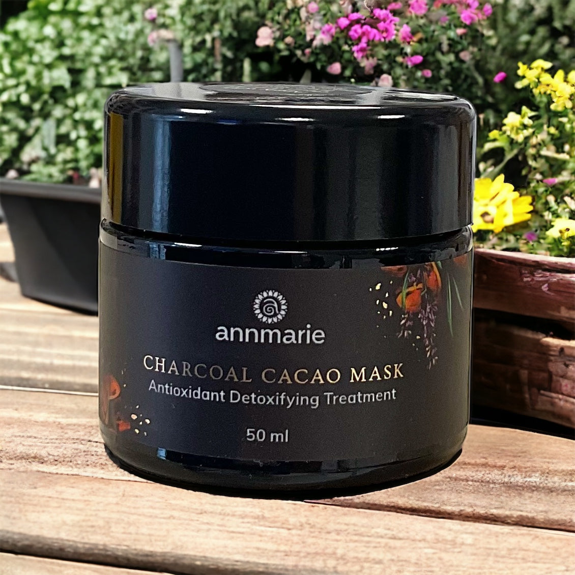 Charcoal Cacao Mask 50ml - Annemarie Skin Care