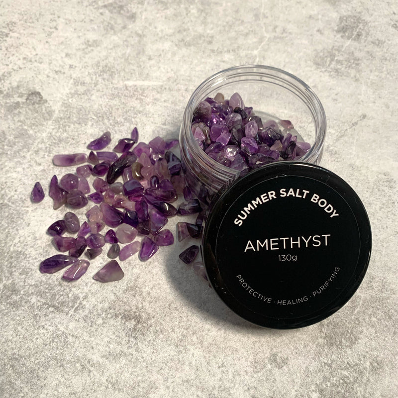 Amethyst Crystal Chips 130g