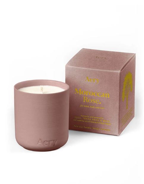 Moroccan Rose Mini Candle - Aery Living