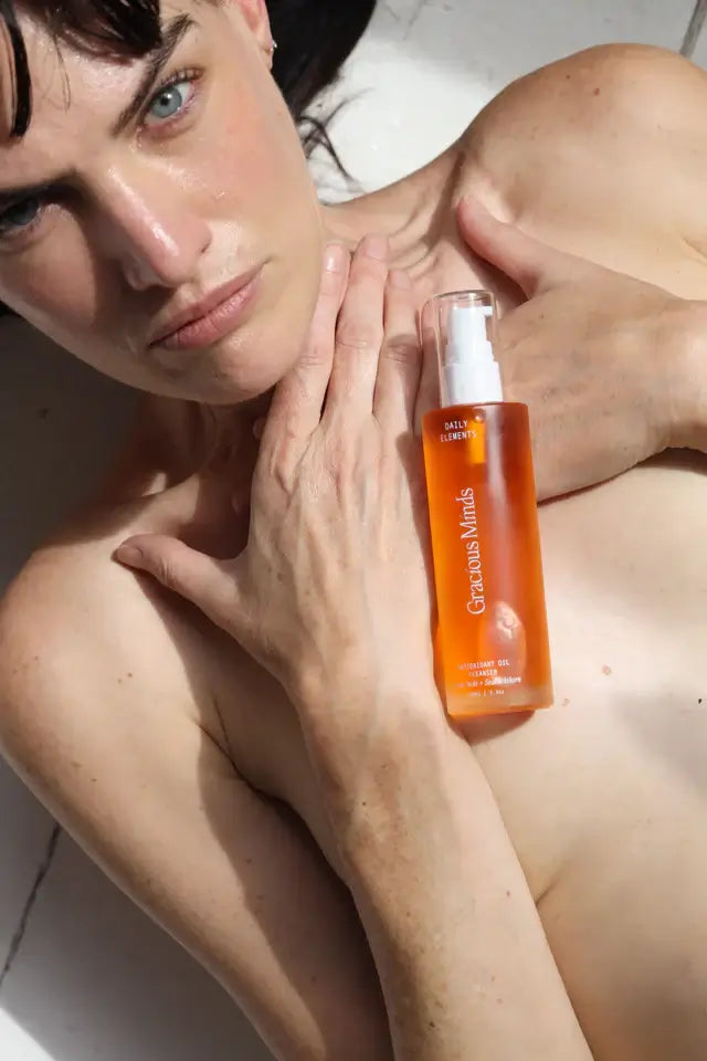 Daily Elements Antioxidant Oil to Instant Milk Cleanser 100ml-Gracious Minds-Live in the Light Naturally Ltd