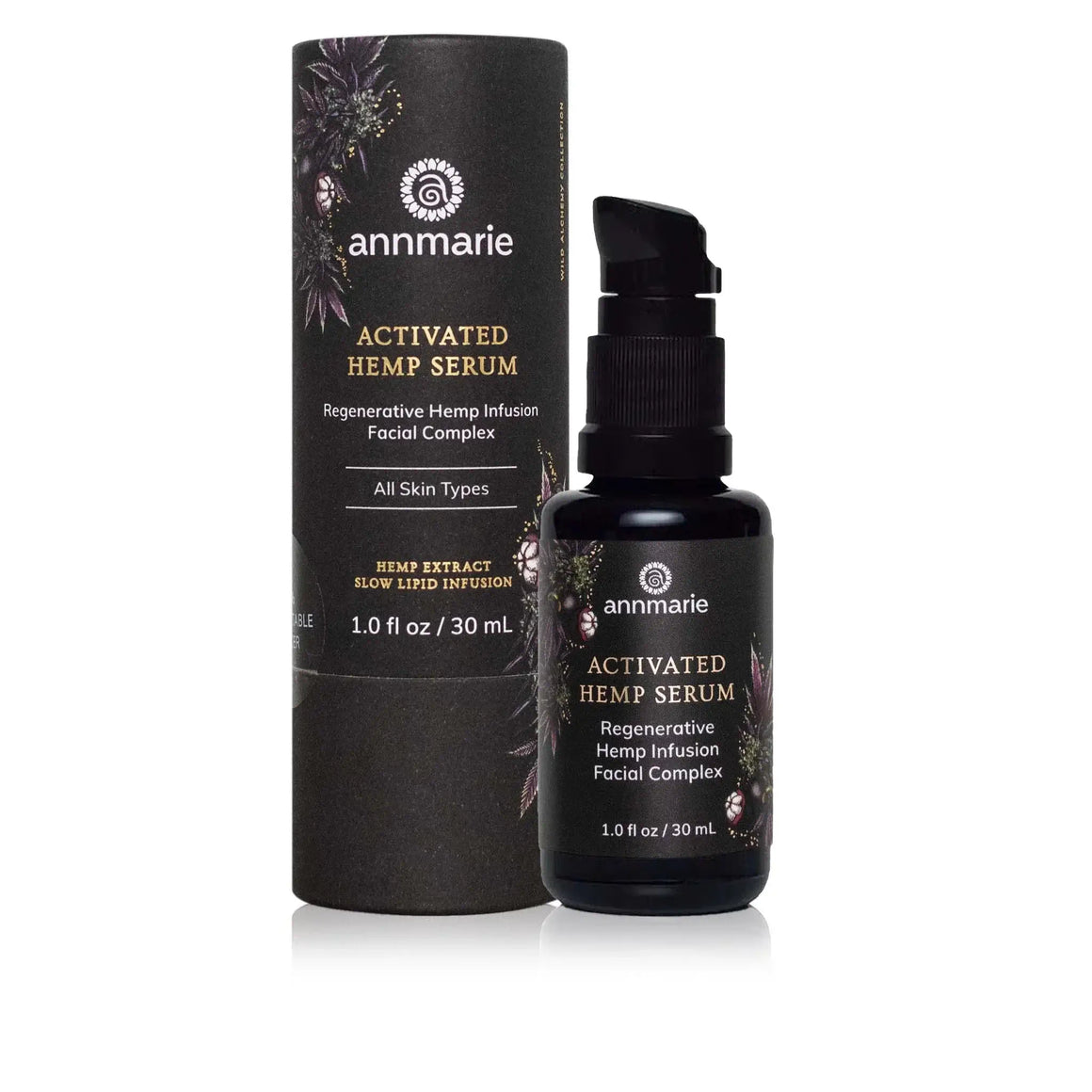 Activated Hemp Serum - 30ml Annmarie Skincare-Live in the Light Naturally Ltd