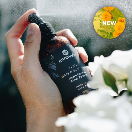 Love Hair & Body Mist (4 fl oz) 118ml - ANN Marie Skin Care-Live in the Light Naturally Ltd