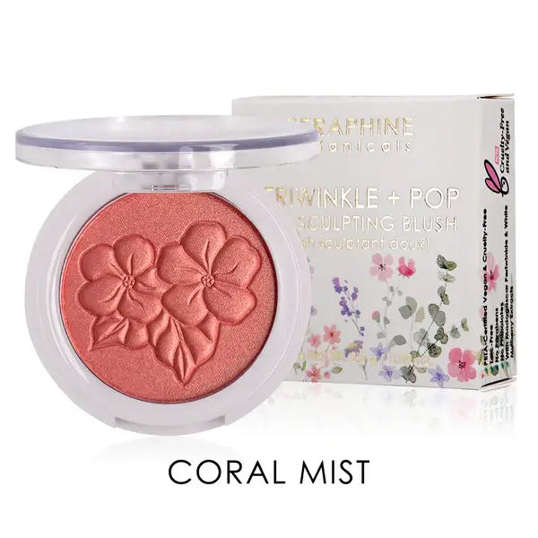 Periwinkle + Pop - Soft Sculpting Blush 2.5g-Seraphine Botanicals-Live in the Light Naturally Ltd