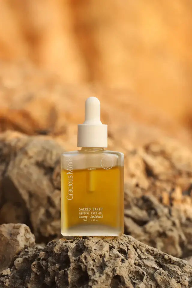 Sacred Earth Sandalwood Revival Face Oil 30ml-Gracious Minds-Live in the Light Naturally Ltd