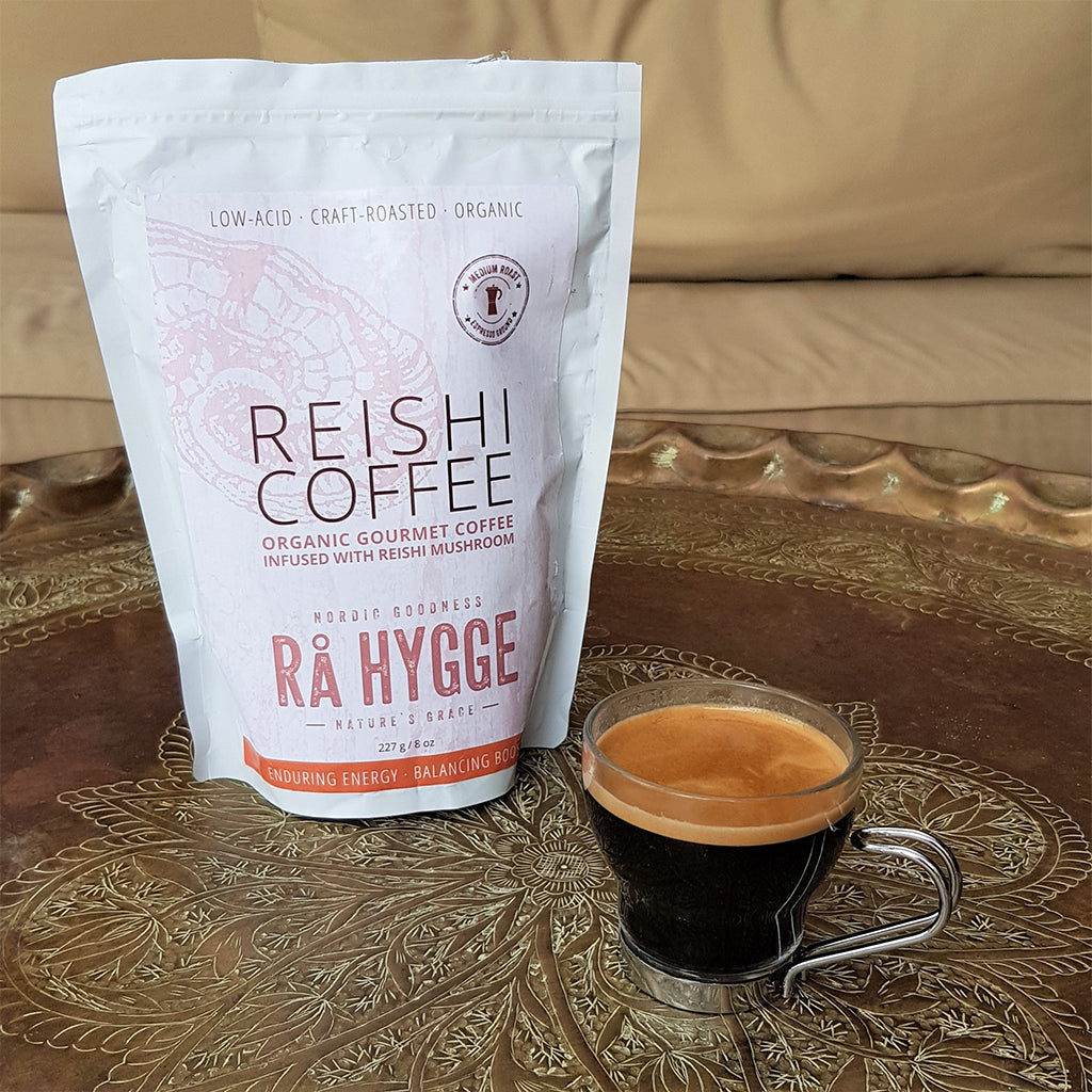 Ra Hygge Reishi Mushroom Low Acid Filter Coffee - 227g