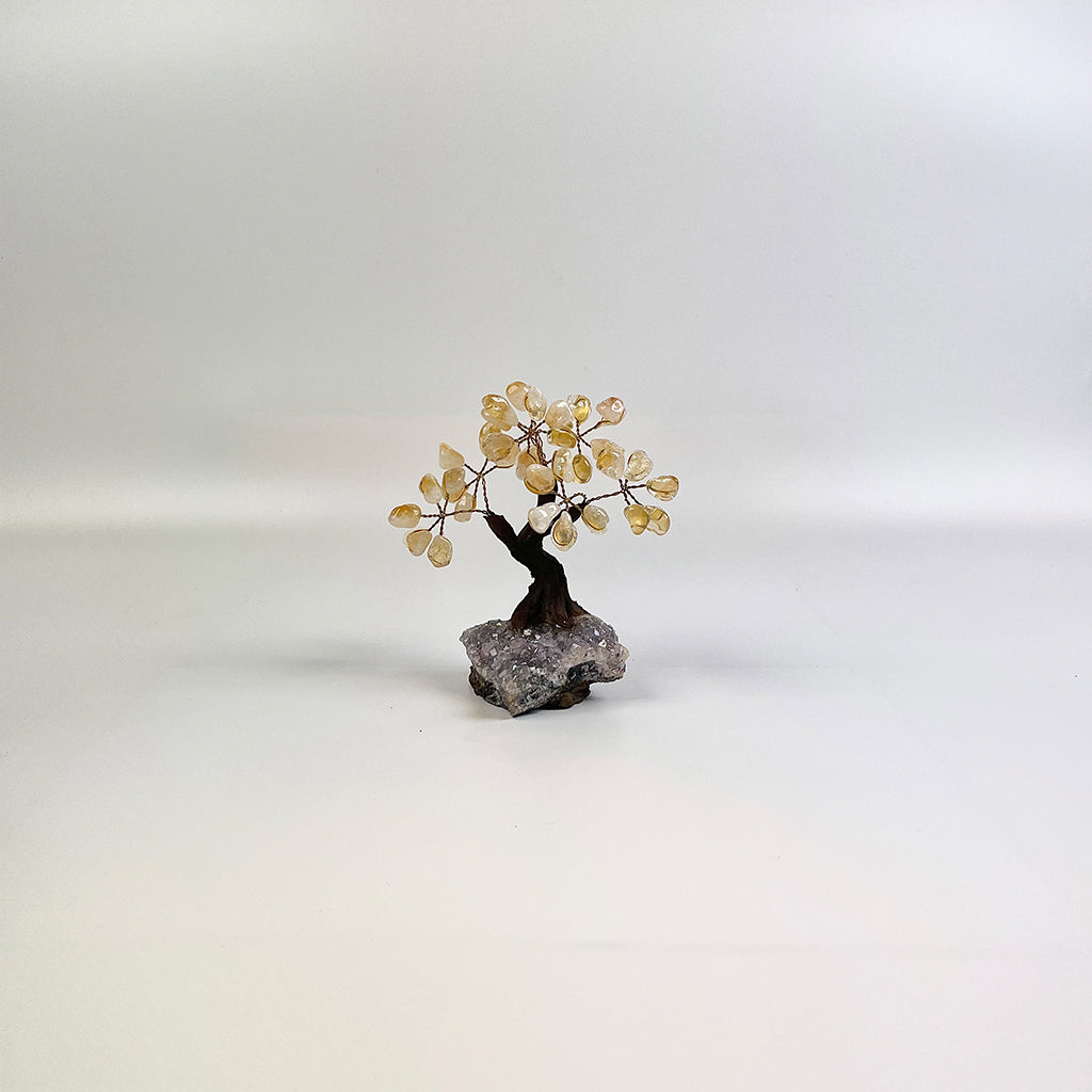 Citrine Gemstone Tree 5" - Handmade by Brazil Gems