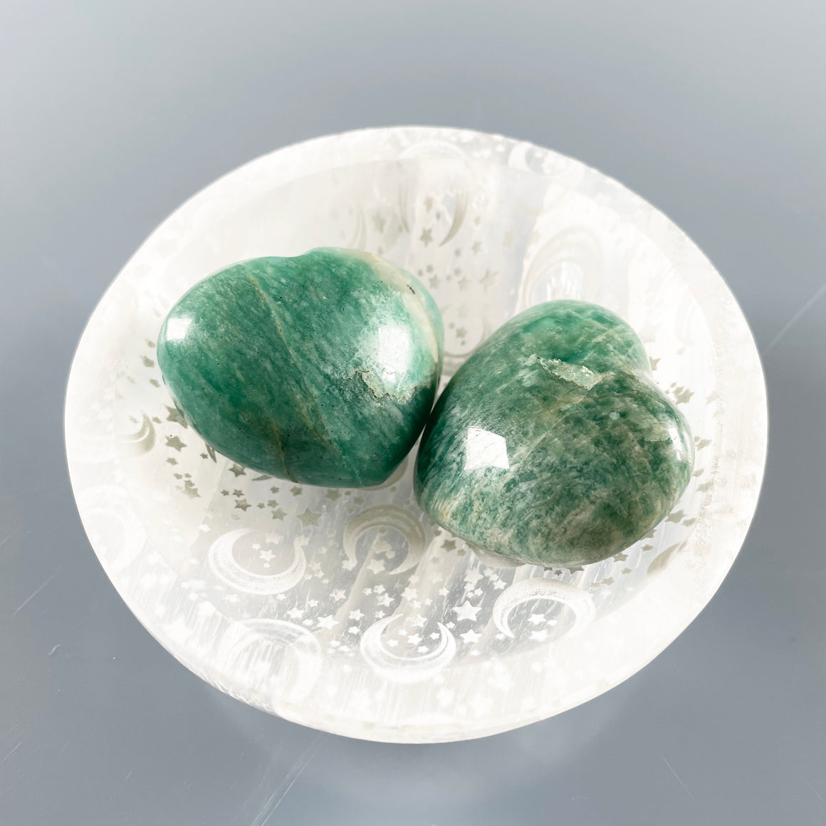 Amazonite Heart - Ethically Sourced