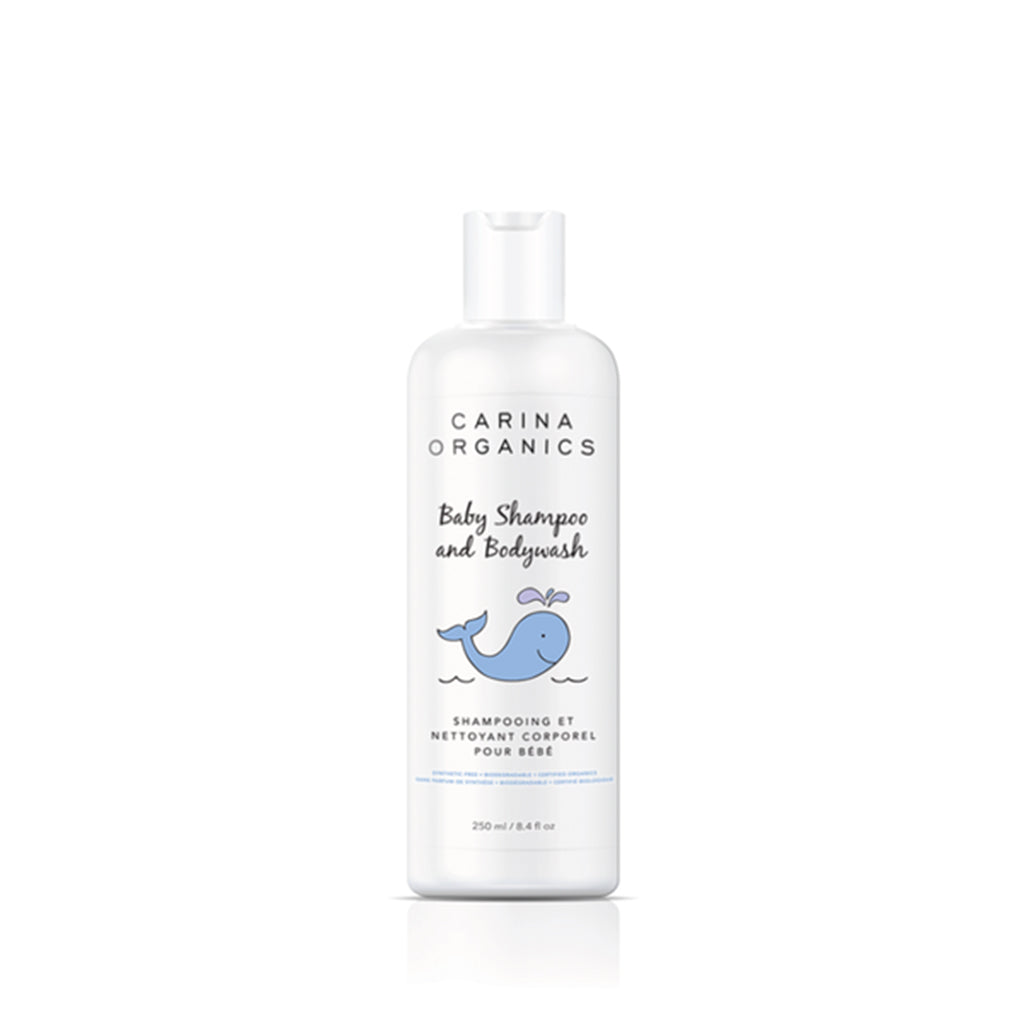 Baby Shampoo & Body wash 250ml-Carina Organics-Live in the Light
