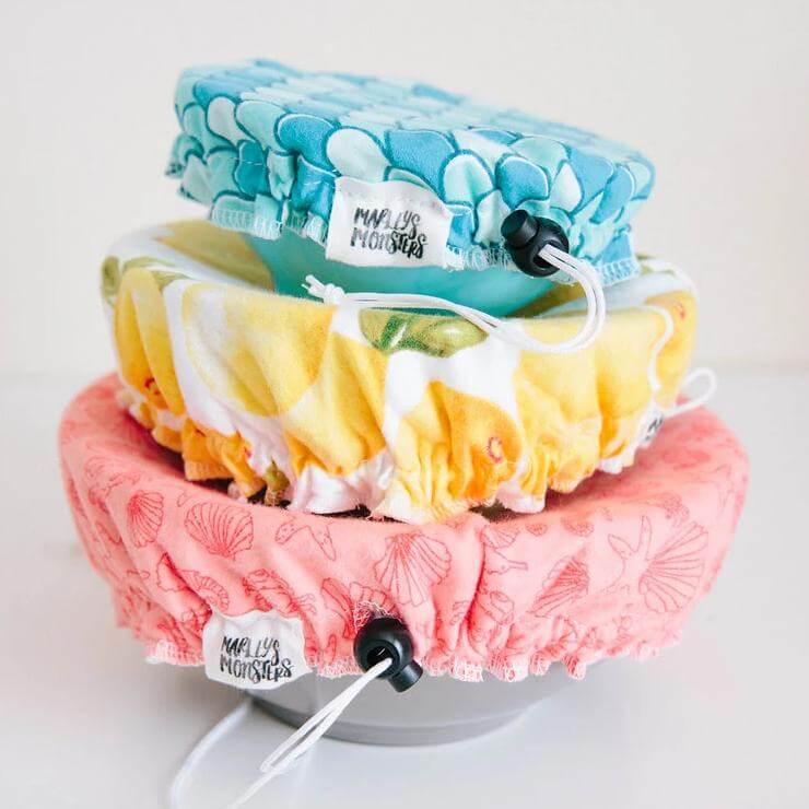 Bowl Covers 3 Pce Bundle by Marley's Monsters