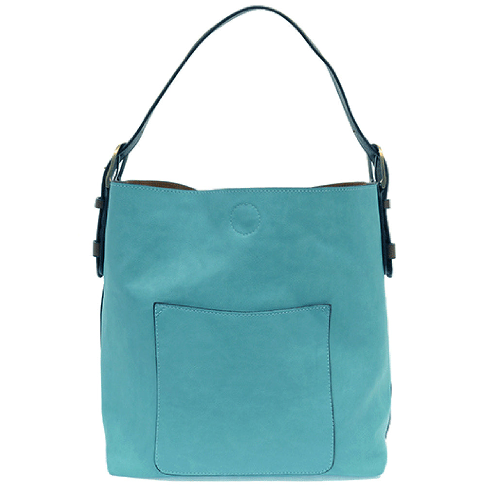 Classic Hobo handbag - Capris Turquoise-Live in the Light Naturally Ltd