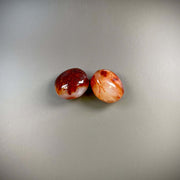 Carnelian Orange Crystal Palm Stones – Ethically Sourced from Madagascar