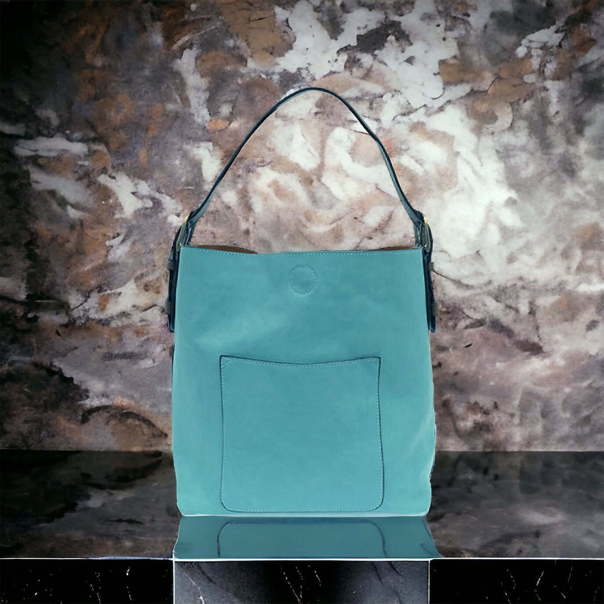 Classic Hobo handbag - Capris Turquoise