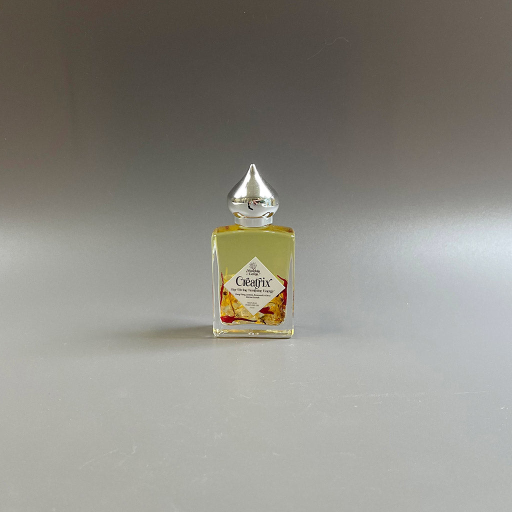 Huile de parfum florale naturelle CREATRIX pour l&#39;énergie féminine divine au jasmin
