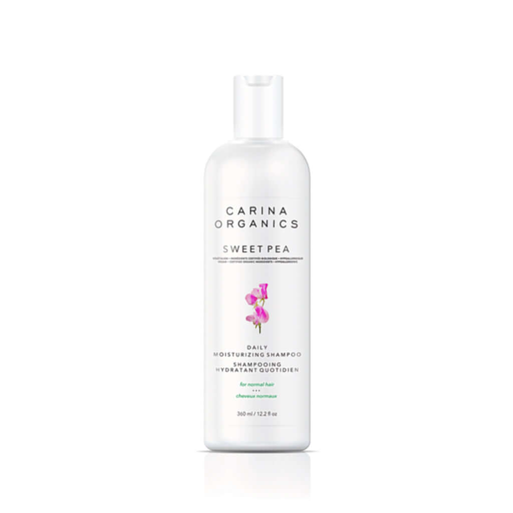 Sweet Pea Daily Moisturising Shampoo 360ml - Carina Organics