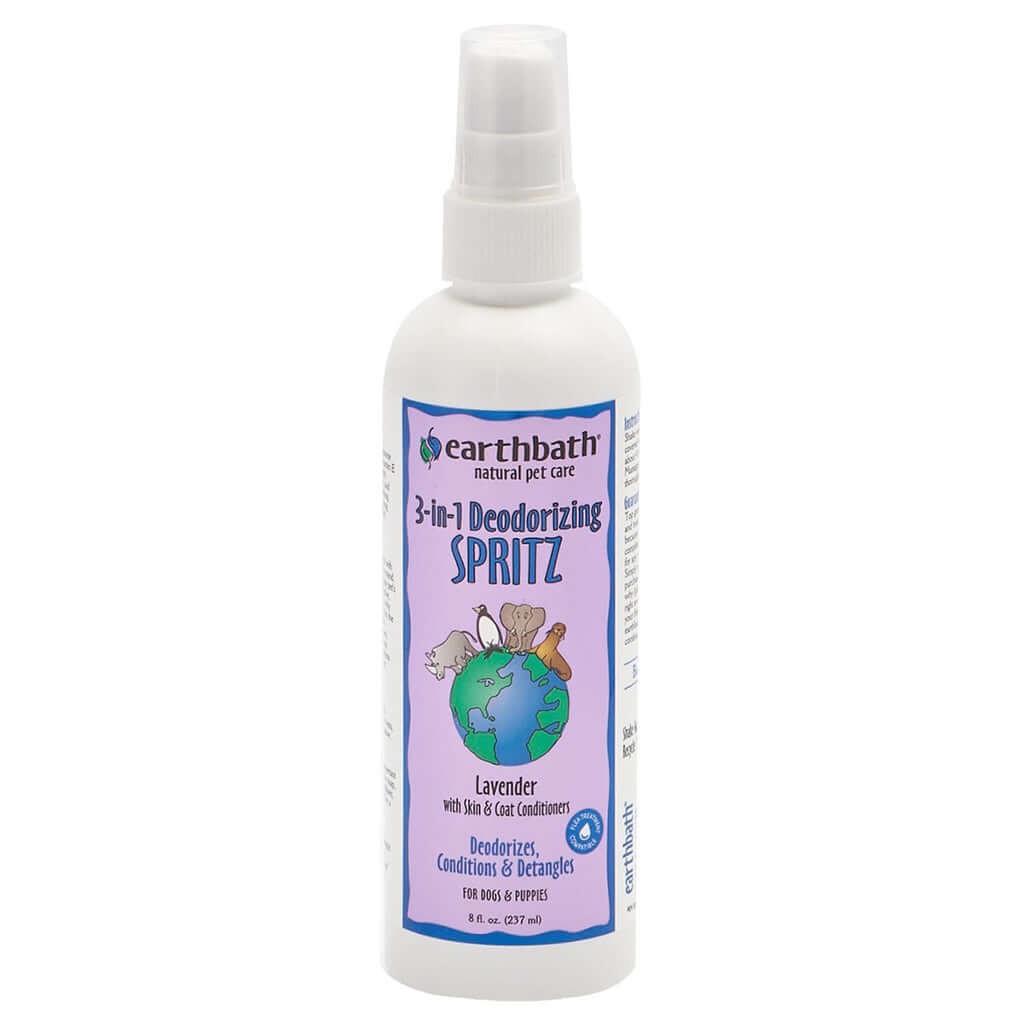 Dog Spritz Earthbath 3-in-1 Deodorizing - Lavender 237ml