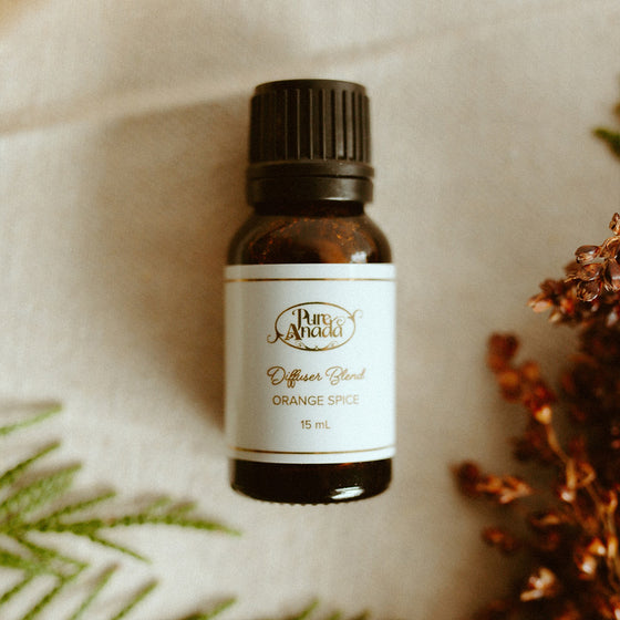 Christmas Essential Oil - ORANGE SPICE - Diffuser Blend 15ML