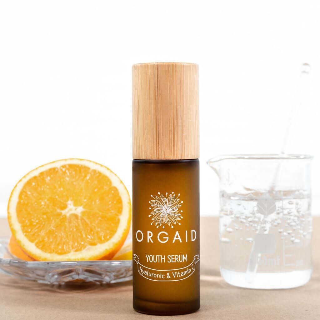 Face Serum Orgaid Youth - Hyaluronic Acid & Vitamin C - 35ml
