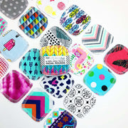 Facial Rounds - in Mixed Prints, Lemon or Organic Natural/White & NEW Blush Pink by Marley's Monsters