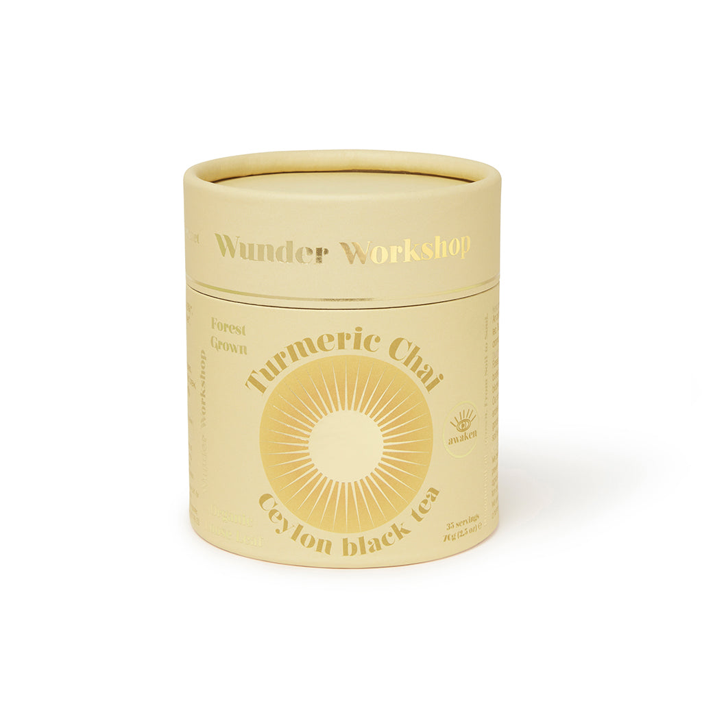 Golden Turmeric Chai Tea - Authentic Awakening - Wunder Workshop