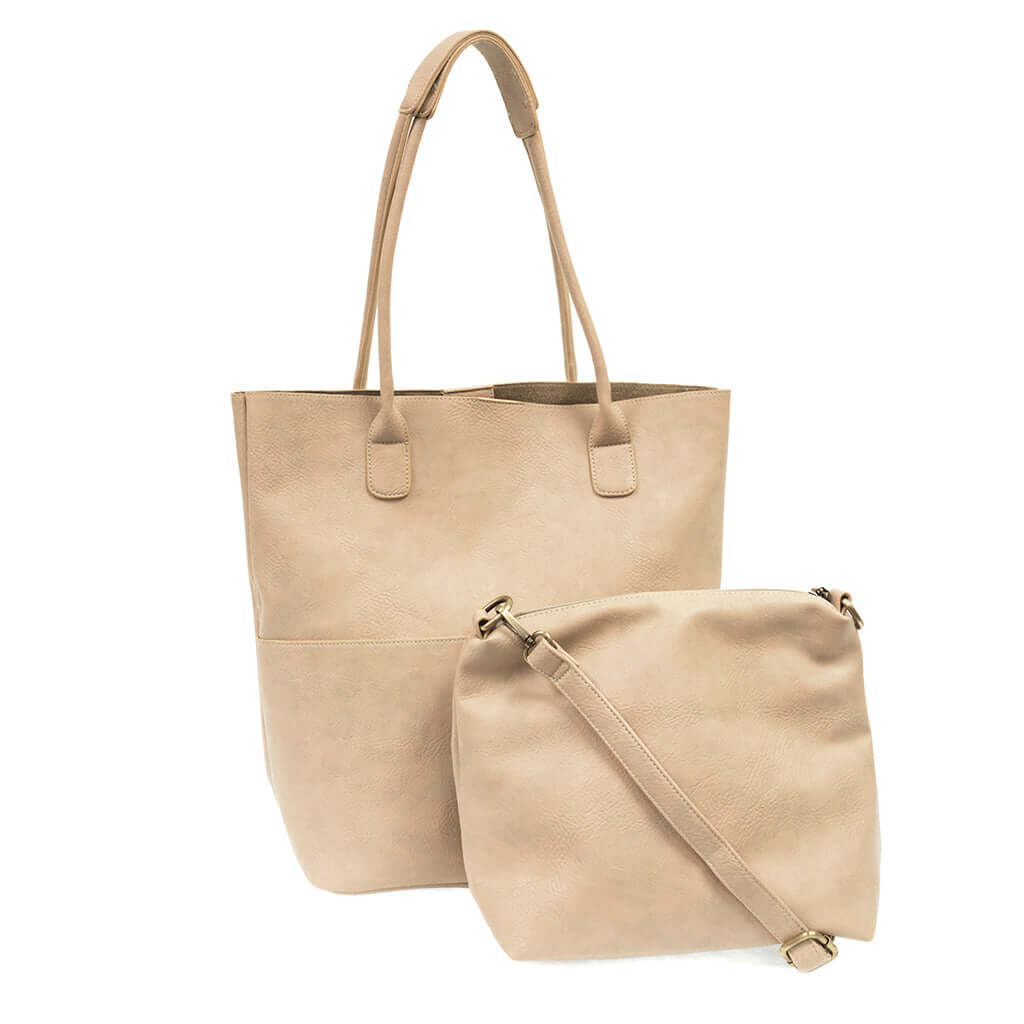 Kelly North South Front Pocket Tote - Oyster
