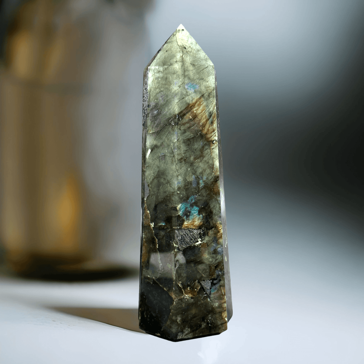 Labradorite Crystal Prism - Ethically Sourced