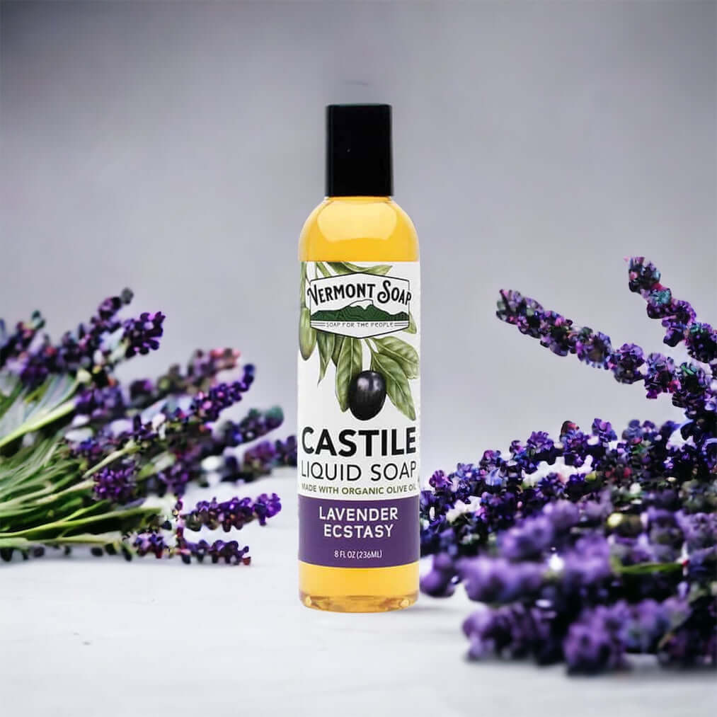Lavender Ecstasy Castile Liquid Soap - Vermont Soap