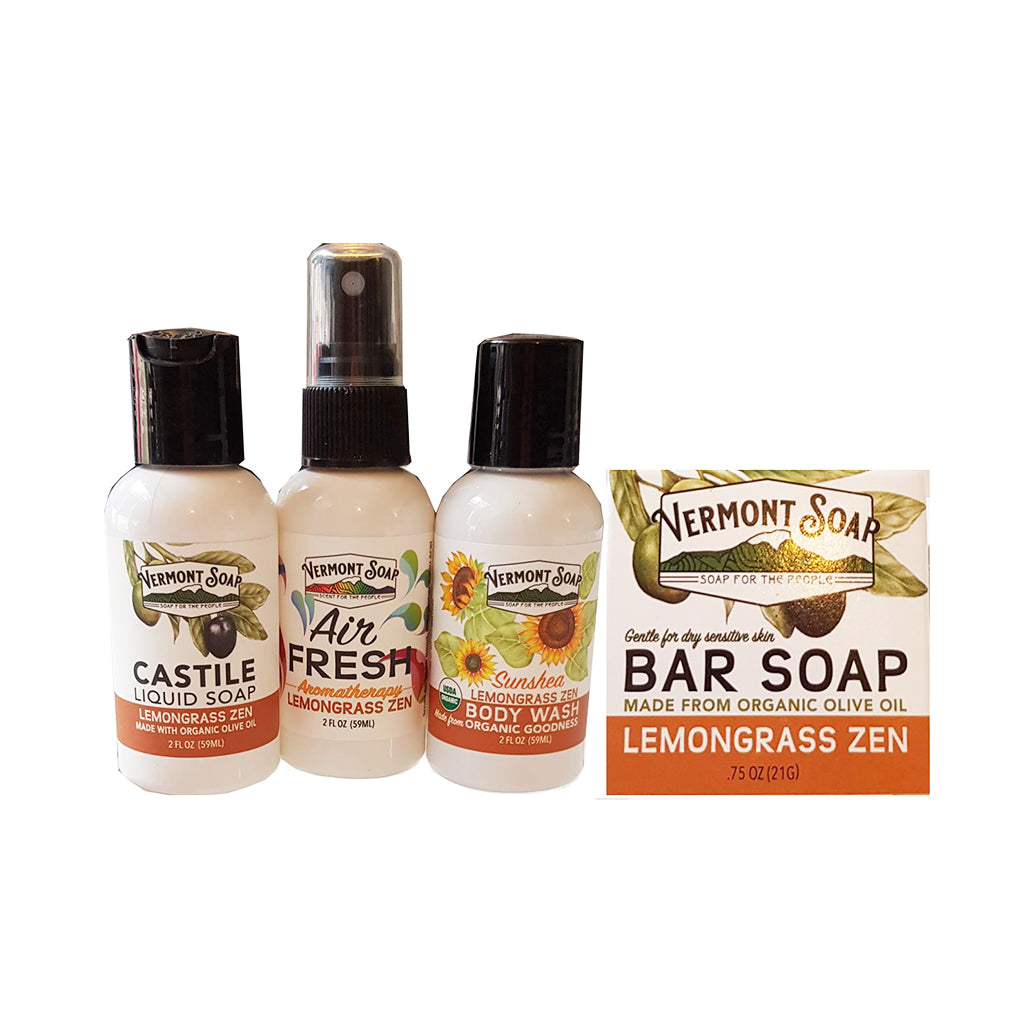 Lemongrass Travel Kit - Vermont Soap