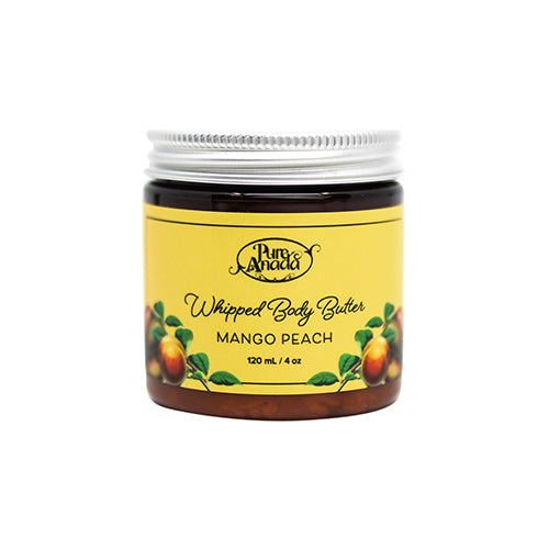 Mango Peach Natural Whipped Body Butter 120ml - Pure Anada