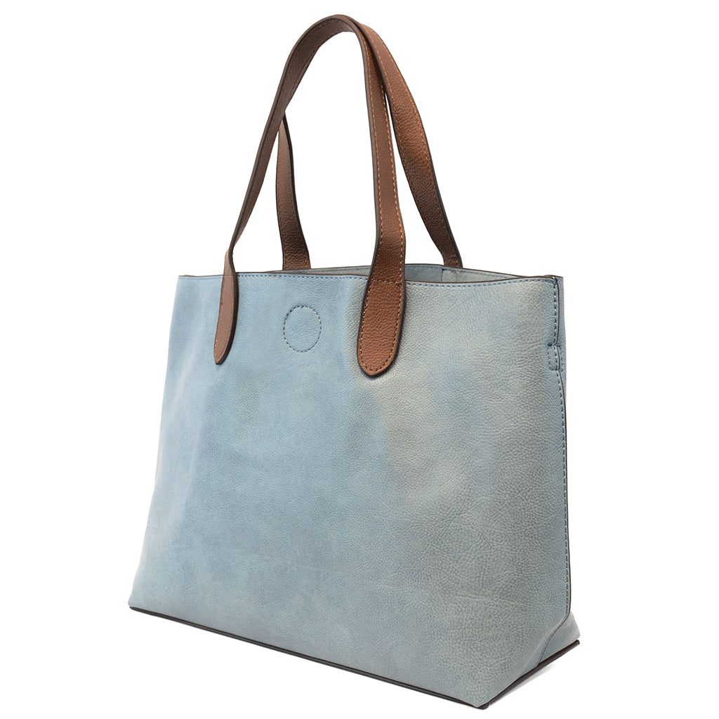 Mariah Medium Convertible Tote - Light Denim-Live in the Light Naturally Ltd