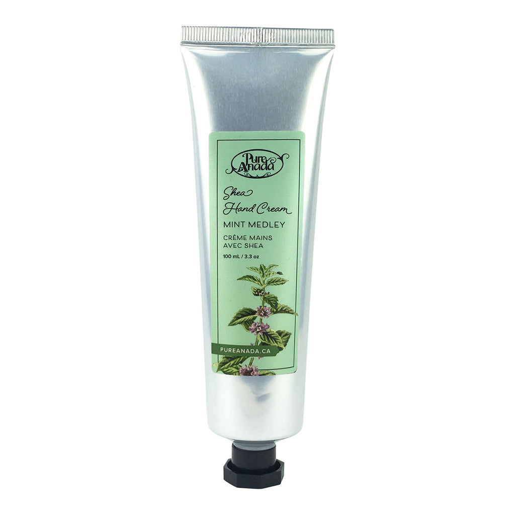 Natural Shea Hand Cream Mint Medley 100ml - Pure Anada
