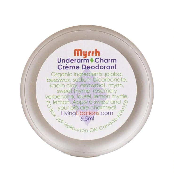 Underarm Charm Crème Déodorant - Myrrhe