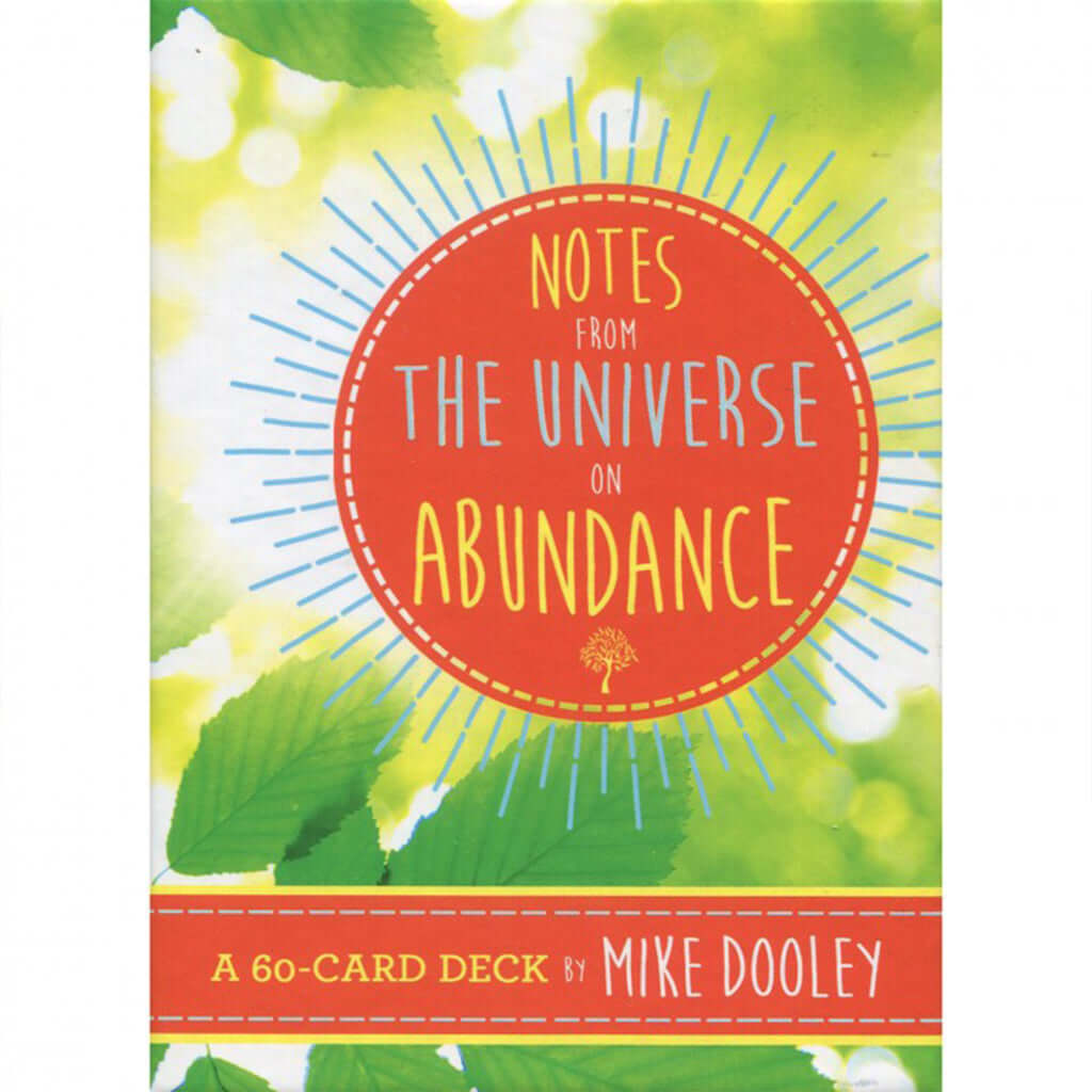 Notes from the Universe on Abundance Cards