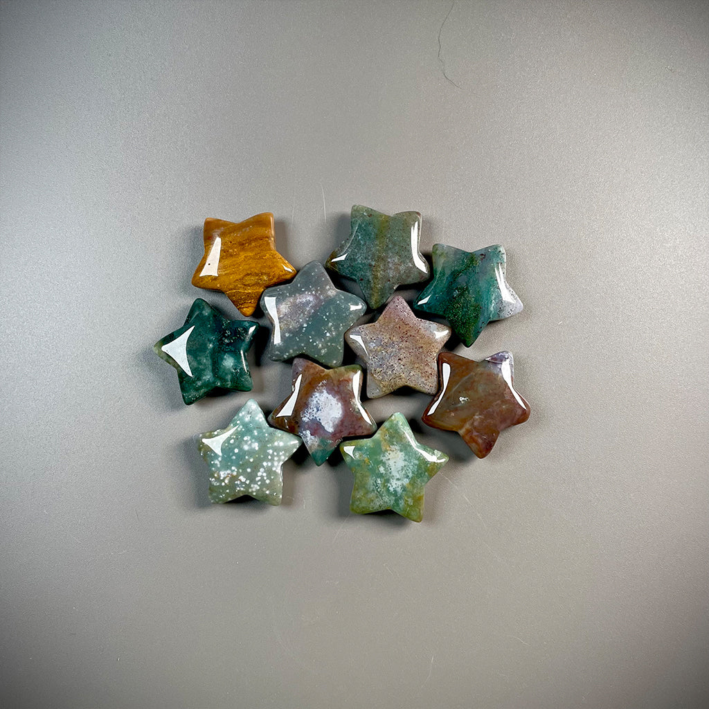 Ocean Jasper Stars 3cms