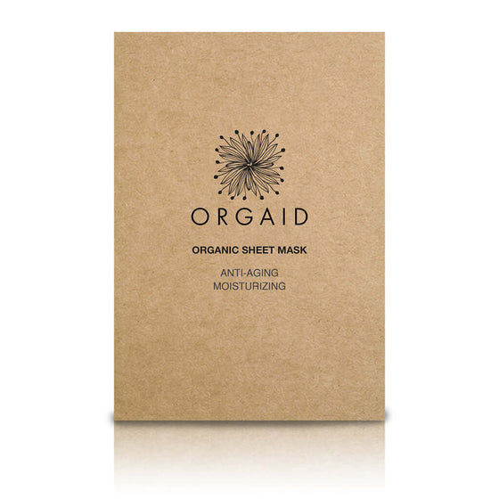 Organic Sheet Mask Anti-Aging & Moisturising x 1
