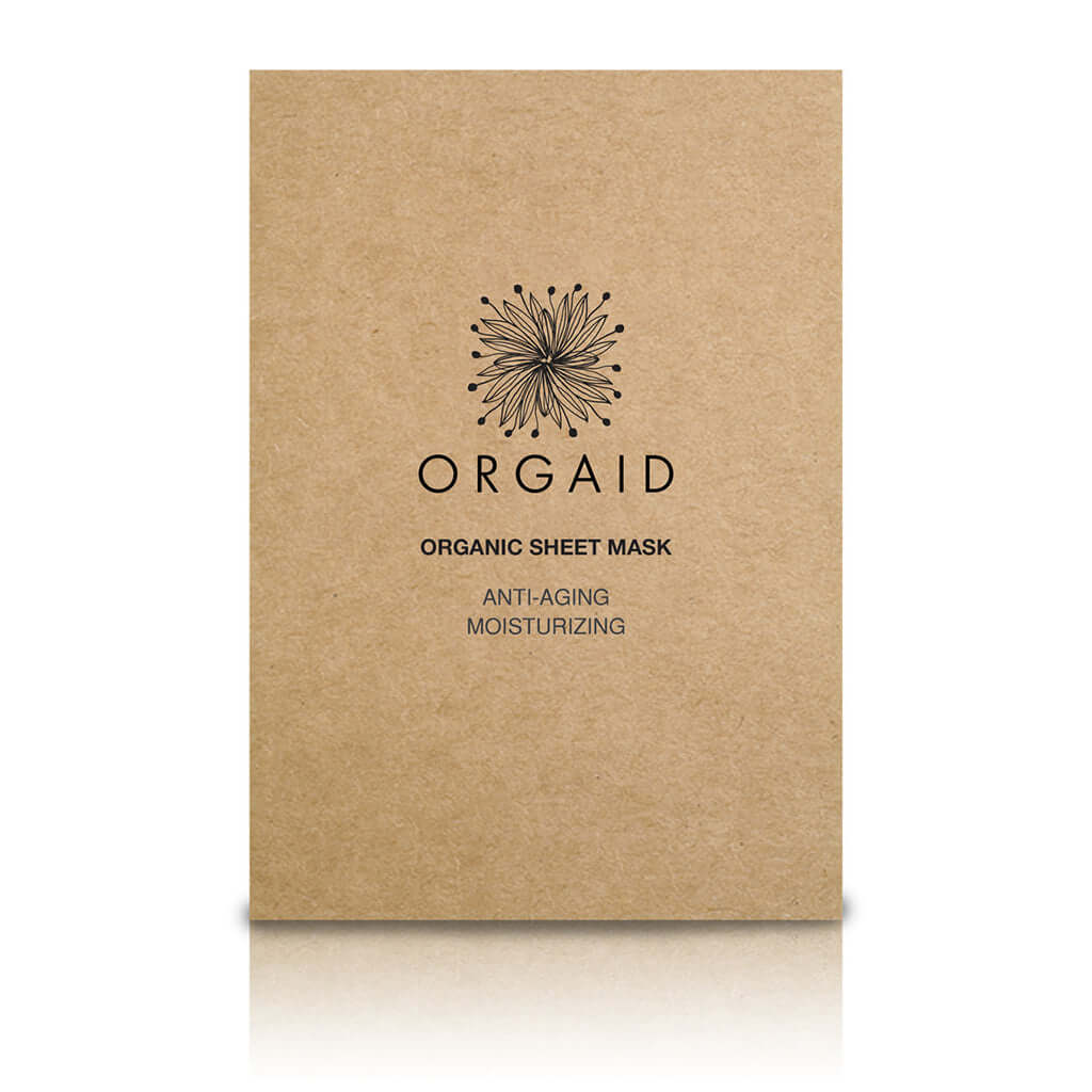 Organic Sheet Mask Anti-Aging & Moisturising x 1