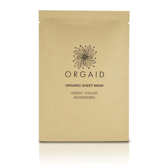 Organic Sheet Mask Greek Yogurt & Nourishing x 1