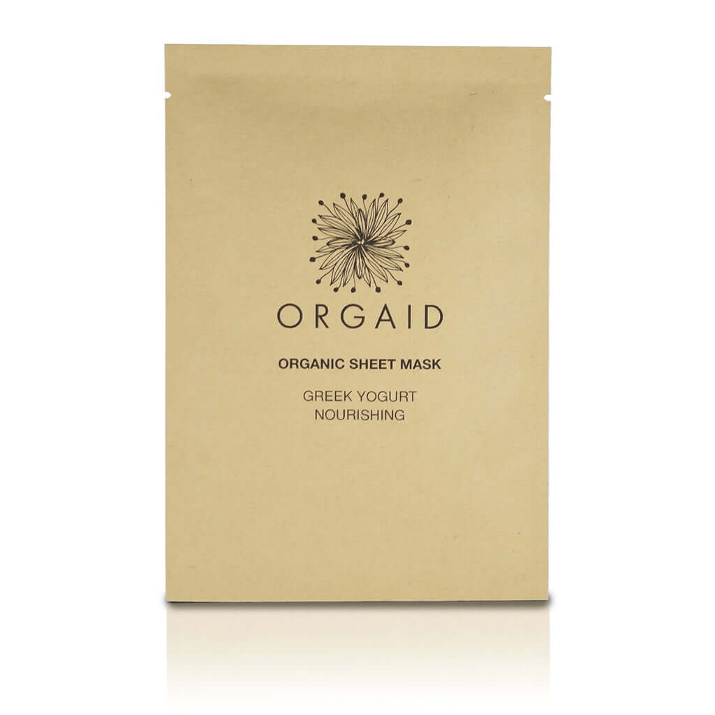 Organic Sheet Mask Greek Yogurt & Nourishing x 1